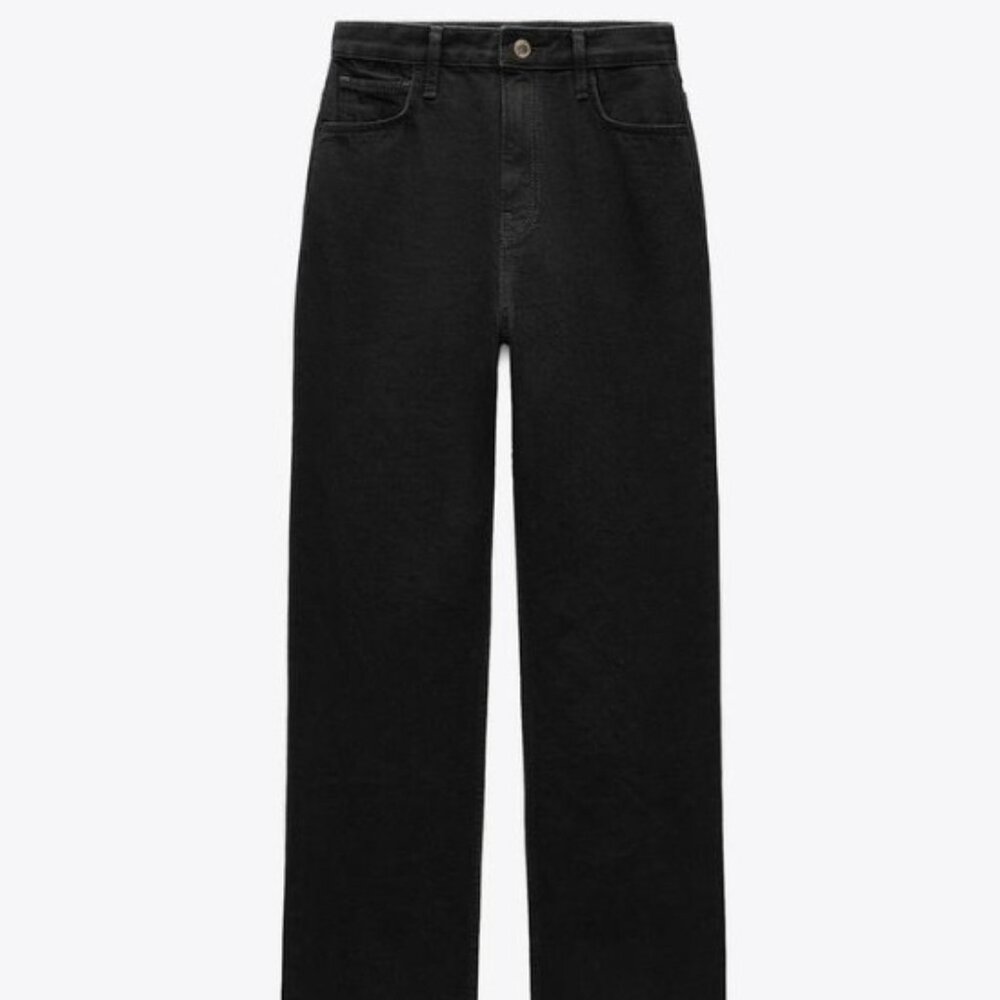 ZARA SLIM JEANS WITH A HIGH WAIST